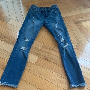 Abercrombie Jeans size 26 low rise ankle